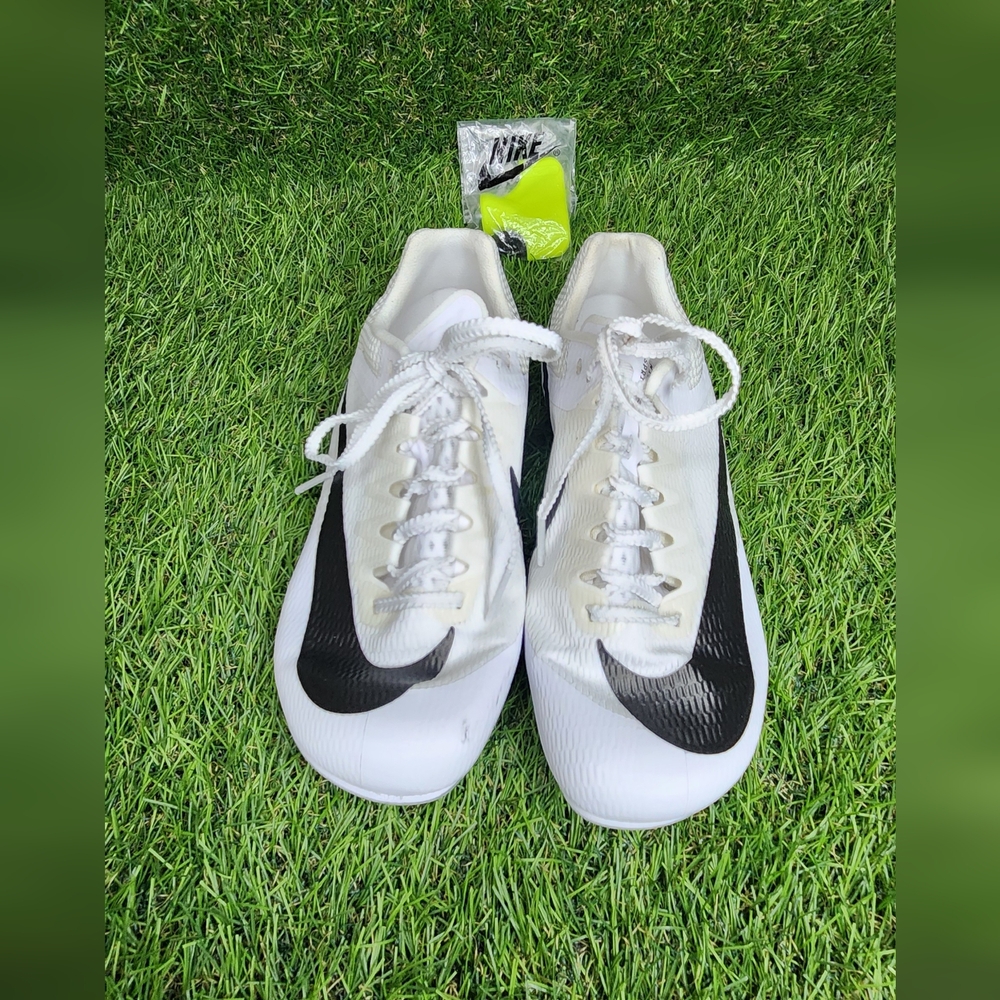Nike White and Black Soccer Cleats Youth/ Men
